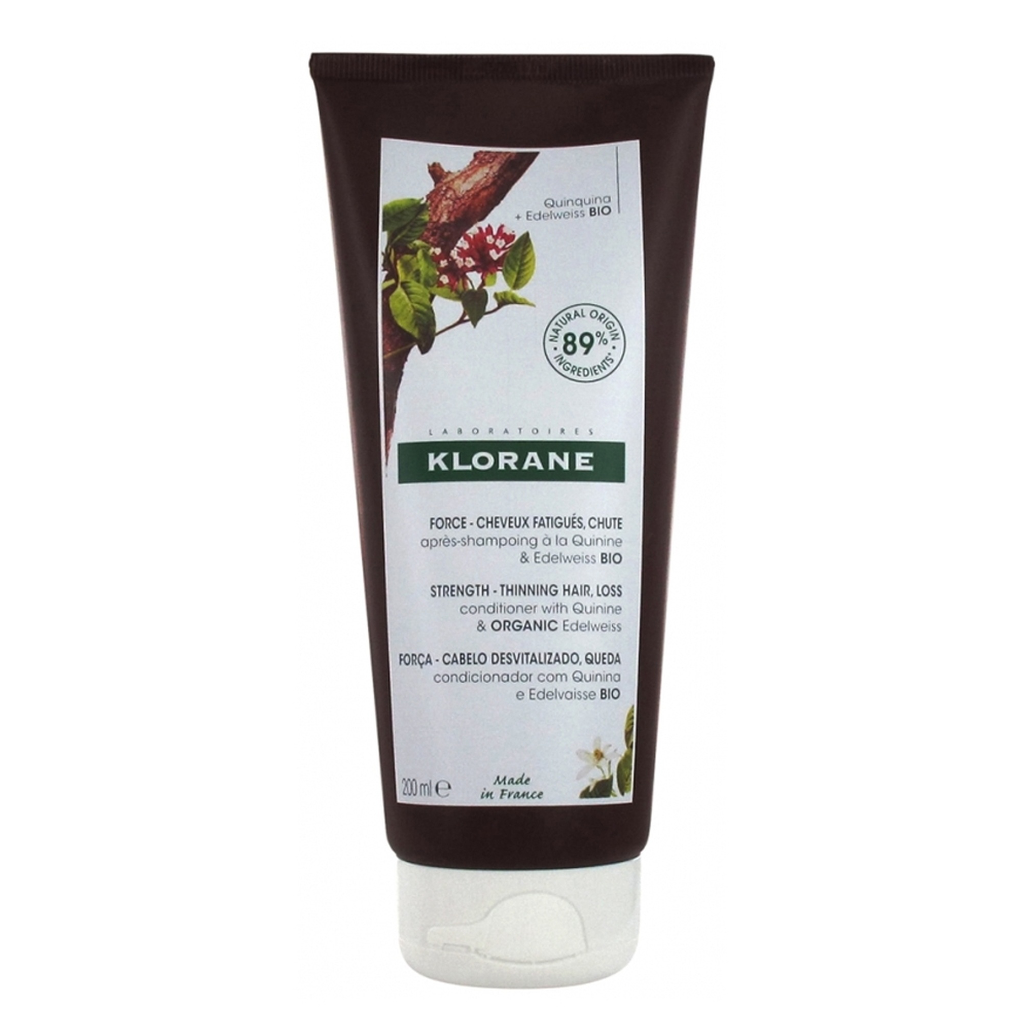 Klorane Quinine Baume Après-Shampoing – 200ml