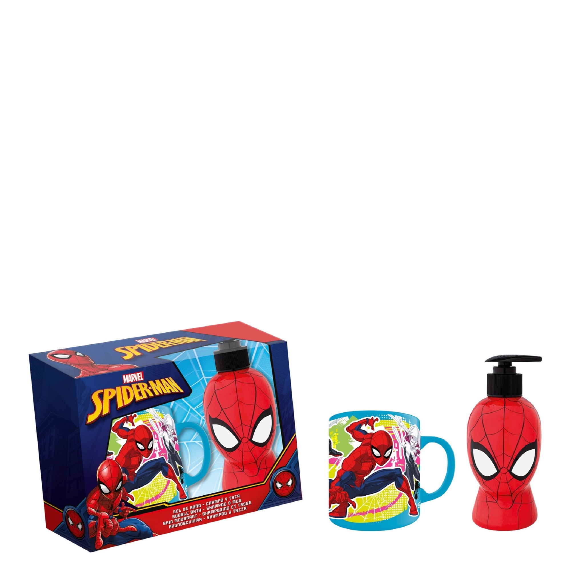Spiderman Duschgel & Shampoo Set Für Kids – Dermatologisch Getestet, Ohne Parabene