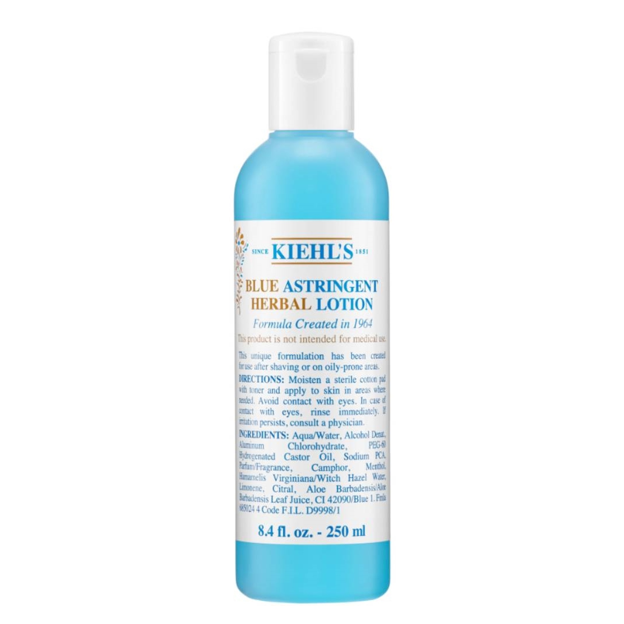 Blue Astringent Herbal Lotion, Tonique astringeant anti-imperfections ...