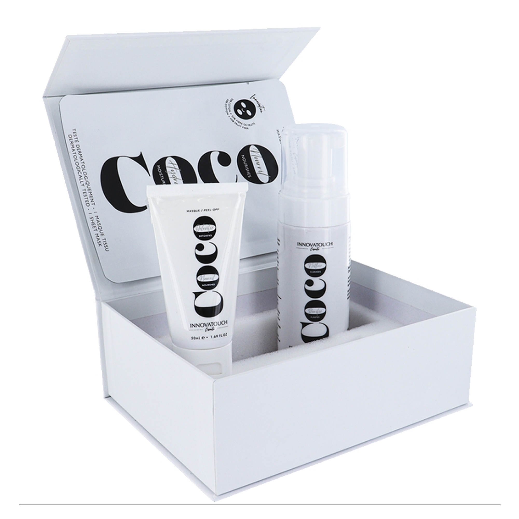 Coco, Box 1 Peel-Off Mask 50 ml + 2 Treatments - Innovatouch ...