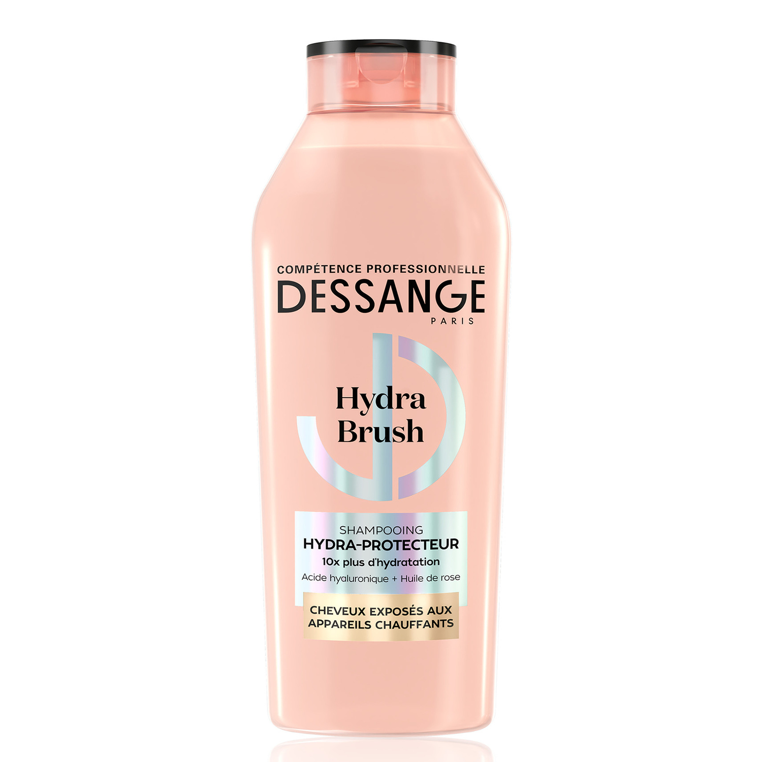 DESSANGE Hydra-Brush Haarpflege Set – Shampoo, Föhnmilch & Serum, Mit Hyaluron, Thermo-schützend Bis 230°C