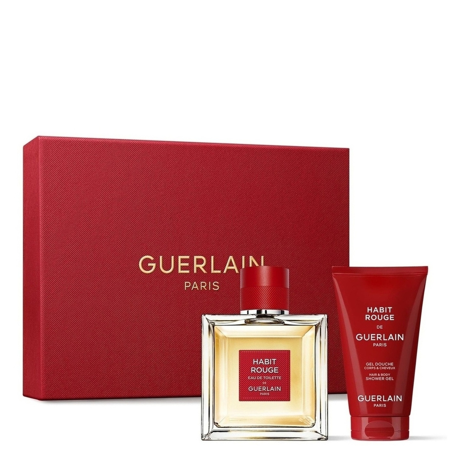Guerlain Habit Rouge Eau de Toilette Coffret Cadeau - 100ML