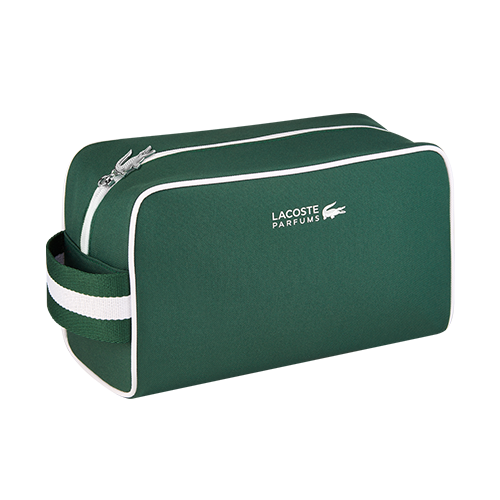 <p>My Lacoste Toiletry Bag<p><p>From £59 purchase in the brand<p>